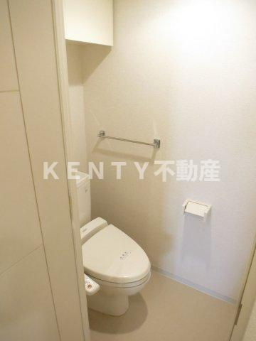 【トイレ】 | クリオ戸越銀座壱番館 | 落ち着いた色調のトイレです