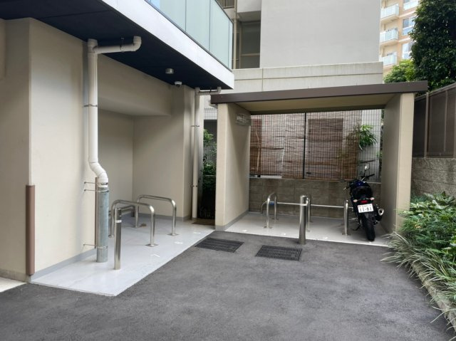 パークリュクス本駒込ステーションプレミアのその他共用部分|バイク置場