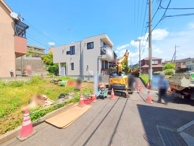 【新築分譲住宅】志木市本町第9の前面道路含む現地写真