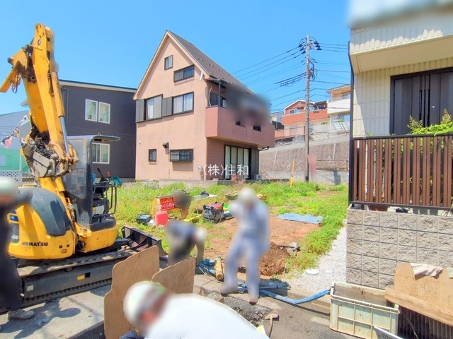 【新築分譲住宅】志木市本町第9の前面道路含む現地写真