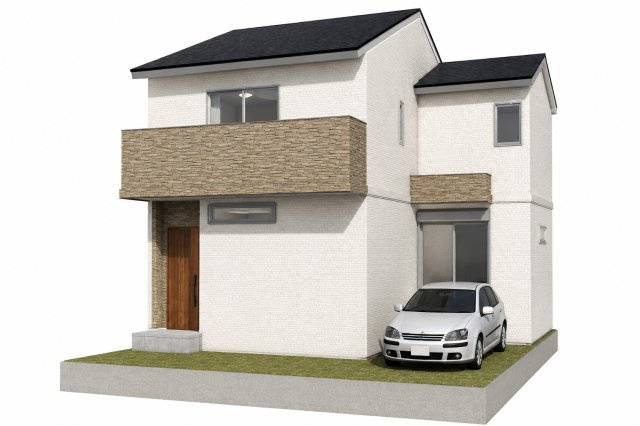 寺本５丁目　メインプラン　建築条件付き土地の外観パース|【外観/イメージパース】
ご購入までの流れ、住宅ローンのこと、保険のこと、ひとりひとりのお客様のライフプランに合ったご提案をいたします!