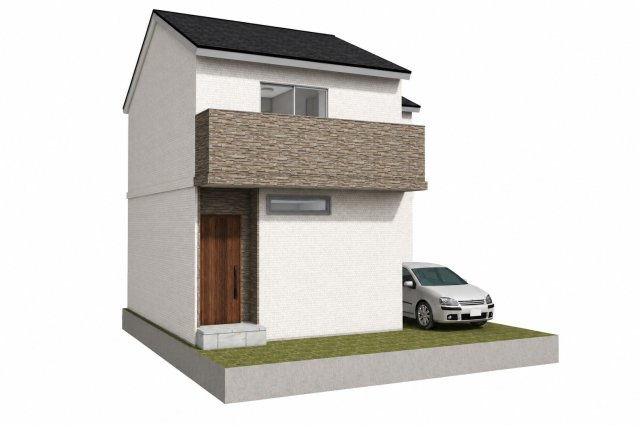 寺本５丁目　メインプラン　建築条件付き土地の外観パース|【外観/イメージパース】
ご自宅から現地まで、当社スタッフがお車にて「送り迎え」も可能です！お気軽にお問い合わせください！