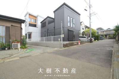 【前面道路含む現地写真】 | 海老名市勝瀬　新築戸建て　全2棟【仲介手数料無料】