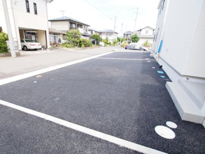 【駐車場】 | Cradle garden　伊達市保原町久保第３　２号棟