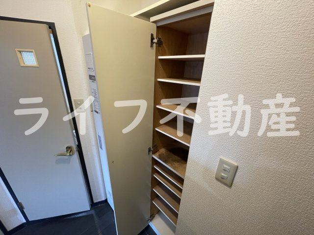 パークモダン高井田の収納|大きなスペースがあり、収納には困りません