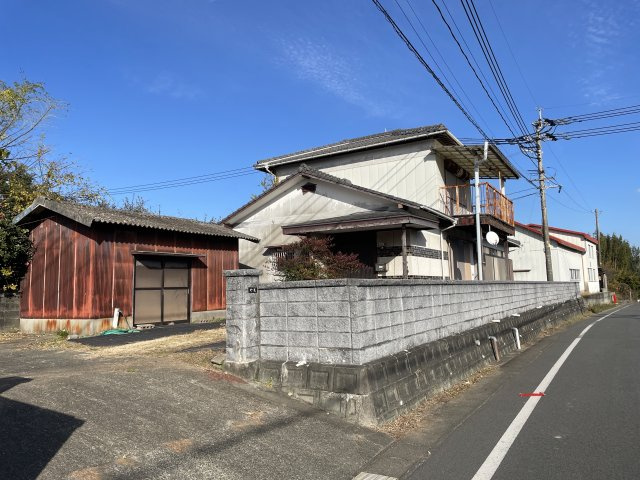 野口608-1の前面道路含む現地写真