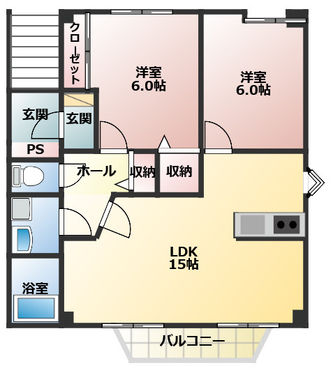 ラ・コンフォルテの間取り