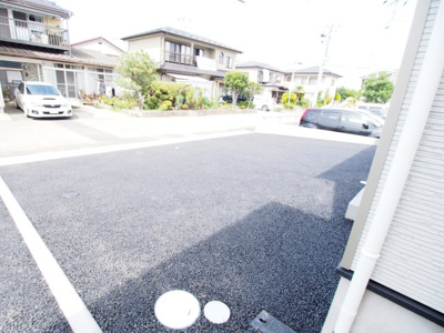 【駐車場】 | Cradle garden　伊達市保原町久保第３　３号棟