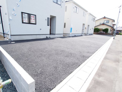 【駐車場】 | Cradle garden　伊達市保原町久保第３　３号棟