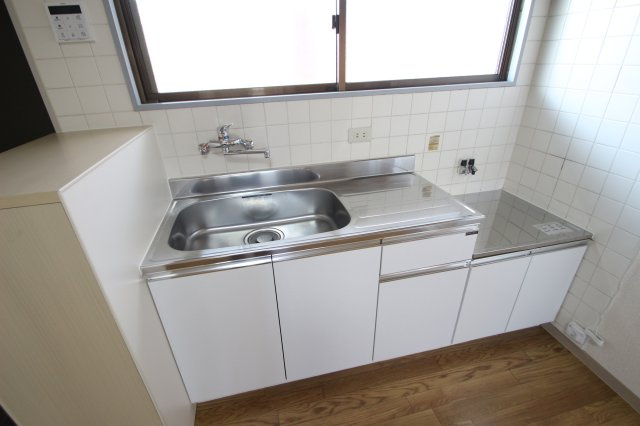 マンションシラヌイのキッチン