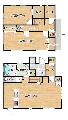 【間取り】 | 田布施・宿井(新価格)