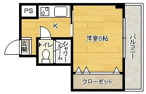 【間取り】 | 三惠ガーデンハイツ