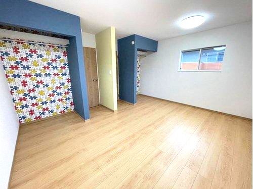 下伊敷3丁目　モデルハウス分譲の洋室|子供部屋におすすめの4.9帖の洋室が2部屋ございます。