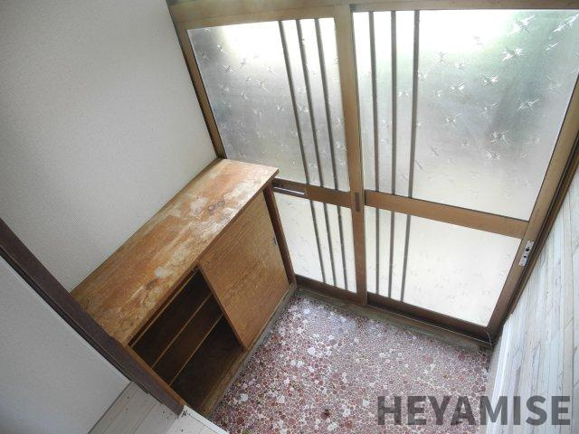 油木町貸家Ⅱの玄関