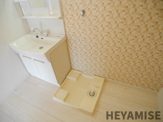 油木町貸家Ⅱの洗面所