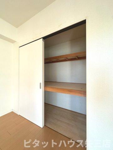 幸町シュンレジデンスの収納|収納豊富です