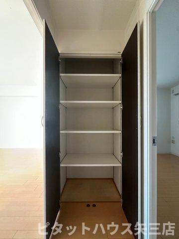 幸町シュンレジデンスの収納|収納スペース豊富です