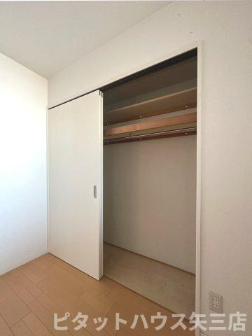 幸町シュンレジデンスの収納|大きなものも収納できそうです