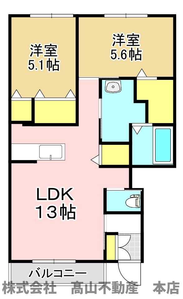 リリック・ポエトリーの間取り