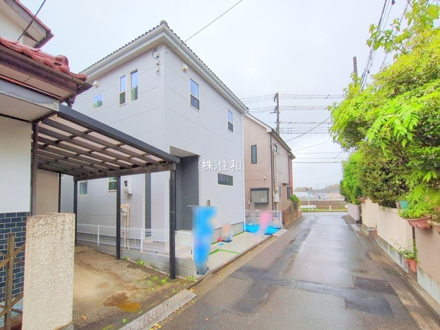 【新築分譲住宅】川越市今福R1-Aの前面道路含む現地写真