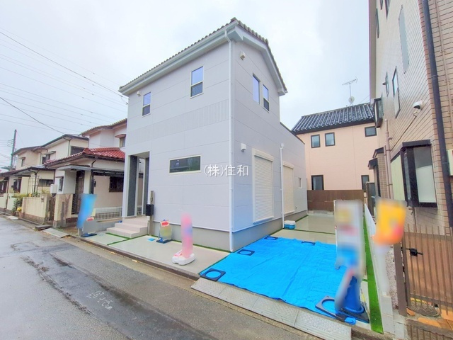 【新築分譲住宅】川越市今福R1-Aの前面道路含む現地写真