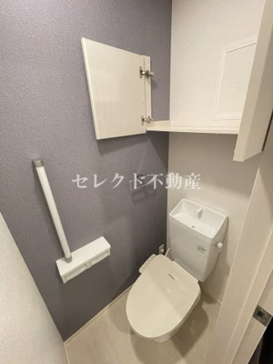 【トイレ】 | ベル・シャンス　Ⅱ | 【ベル・シャンス　Ⅱ】ゆったりとした空間のトイレです