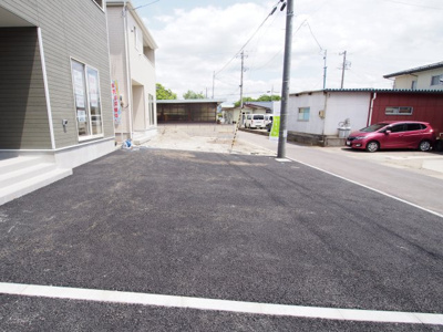 【駐車場】 | Cradle garden　伊達市保原町久保第３　５号棟