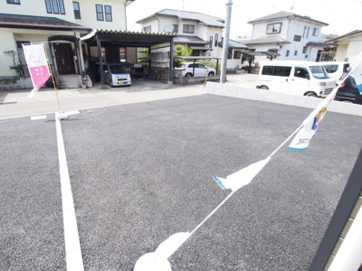 【駐車場】 | Cradle garden　伊達市保原町久保第３　７号棟
