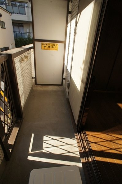 シャトレーナルシマのバルコニー