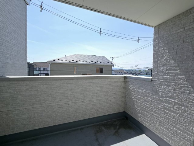 八戸市大字白銀町字白浜道　令和4年築未入居物件のバルコニー