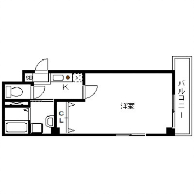 キャッスル大手町の間取り