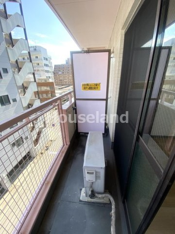 スカイハイツ三木町のバルコニー