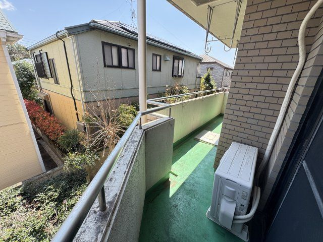 松戸ハイツ第一のバルコニー