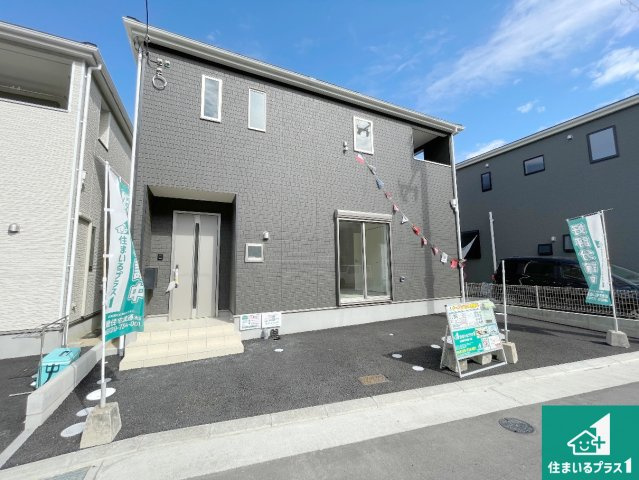 枚方市長尾家具町　第11期　新築一戸建ての外観|お客様に長く安心して住んでいだだける事にこだわった家づくり！住んでからのアフターサービスにもしっかりと取り組んでいます！