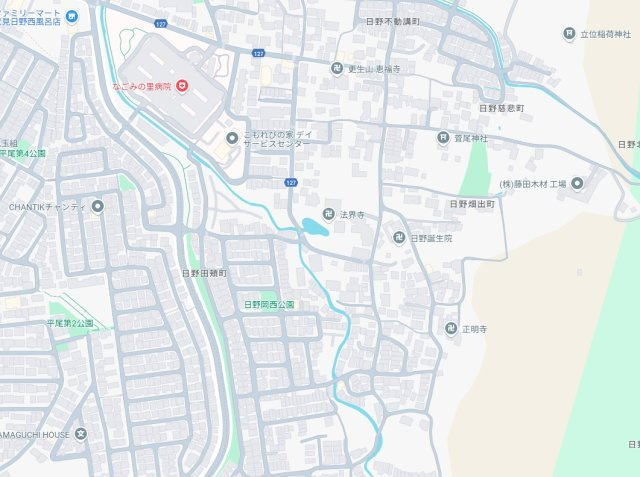 京都市伏見区日野西大道町　第2期　新築一戸建ての地図