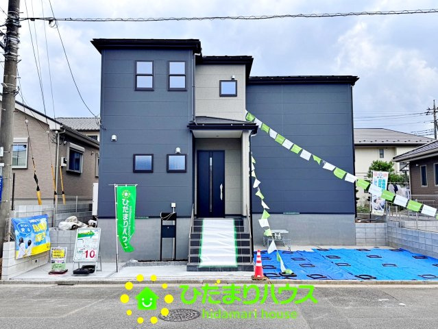 蓮田市椿山第7　新築一戸建て　リーブルガーデンの外観|何年経っても飽きのこない外観です♪