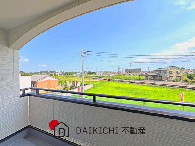 【バルコニー】 | 加須市北下新井　新築戸建　全4棟　3号棟