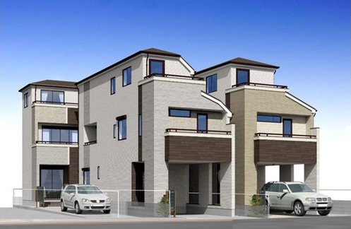 板橋区蓮沼町　ゆとりの邸　充実仕様の全3棟