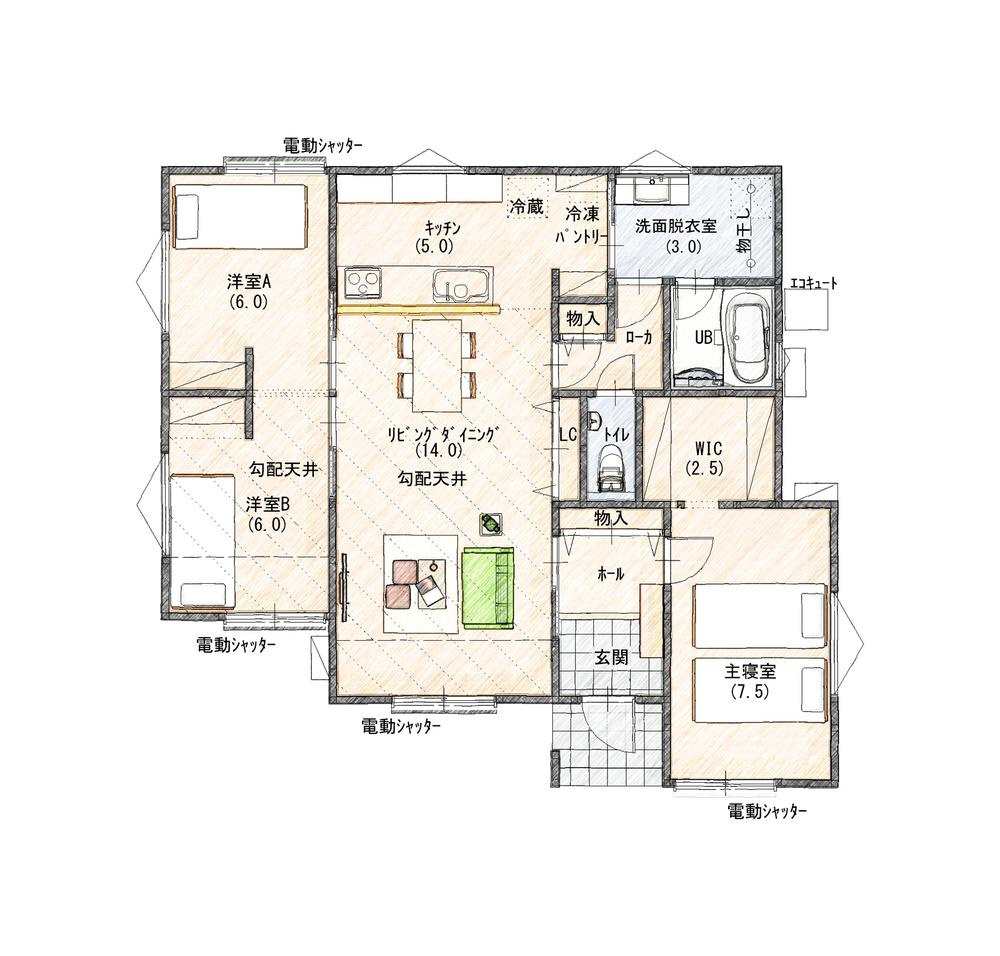 小山市大字中久喜　新築戸建20