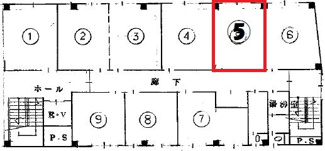【間取り】 | 日宝ニュー本町ビル | 日宝ニュー本町ビル