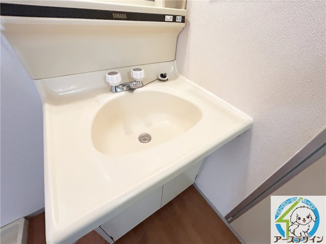 ヴィラ新宅の洗面所