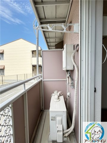 ヴィラ新宅のバルコニー