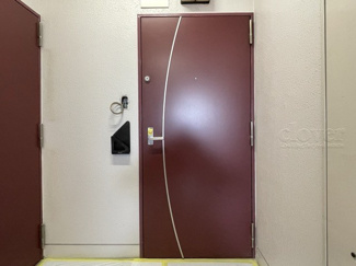 【その他共用部分】 | ダブルロック式の玄関ドアが皆様をお出迎え。お部屋のセキュリティの観点からも、うれしい設備ですね。玄関の色もシックで良い感じです。～即日のご見学可能～　お問合せはお気軽にどうぞ。