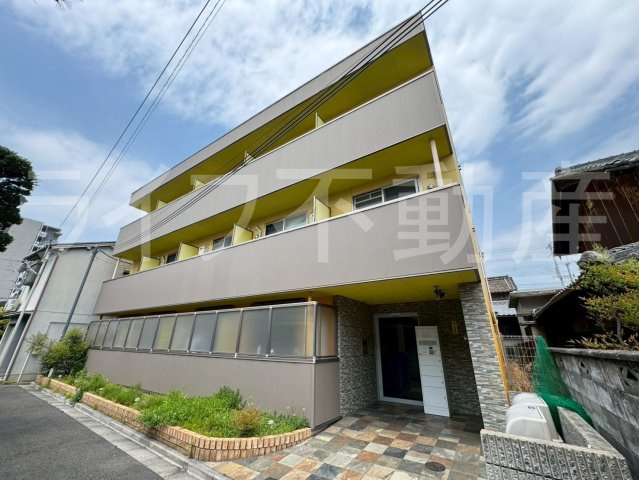 シエテ東大阪の外観|外観は落ち着いています