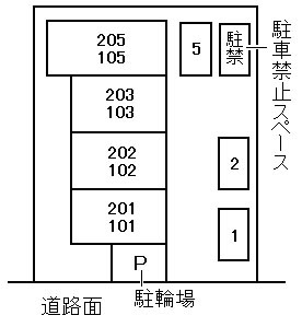 フラワーハイツの間取り