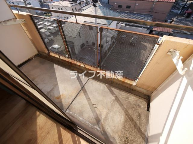 シートンすみだのバルコニー