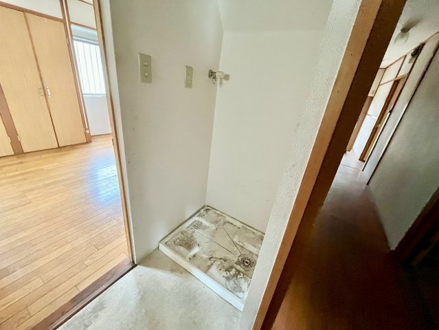 下伊福本町　寮の設備|室内洗濯機置き場になります☆