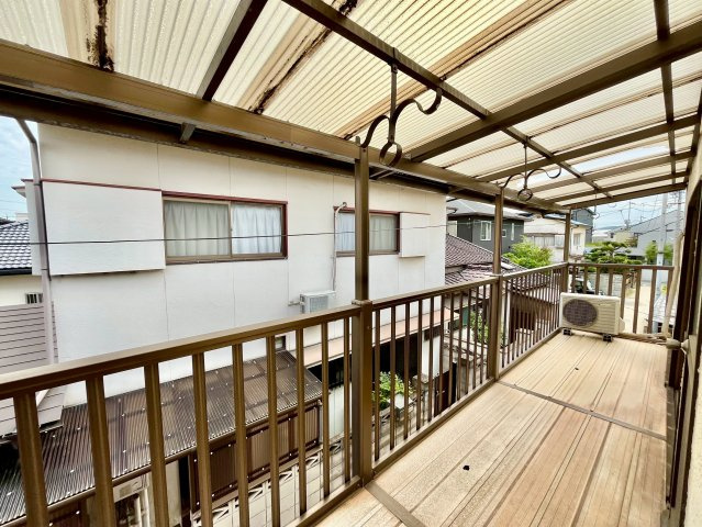 下伊福本町　寮のバルコニー|広々バルコニーです☆