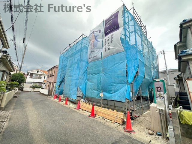 吉川市保　新築戸建　全1棟の外観|現地の写真になります。