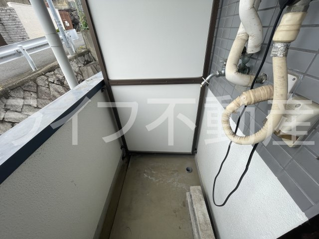 プラットホーム額田駅前店のバルコニー